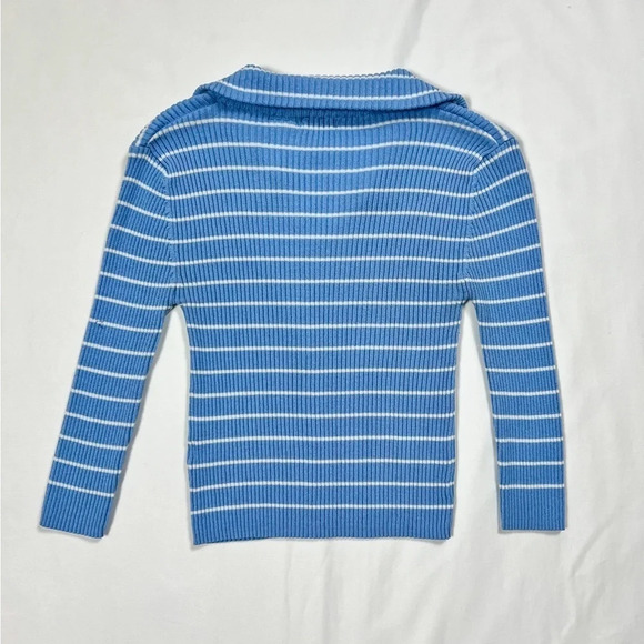 Vintage Y2K Energie Striped Top - Picture 5 of 5